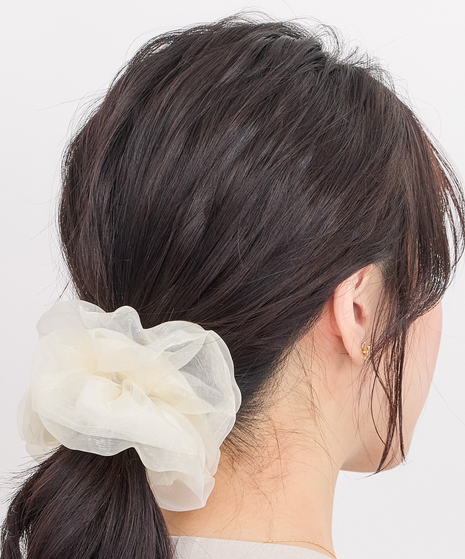 Heartdance ニュアンスカラーボリュームシュシュ ハートダンス ヘアアクセサリー その他のヘアアクセサリー ベージュ