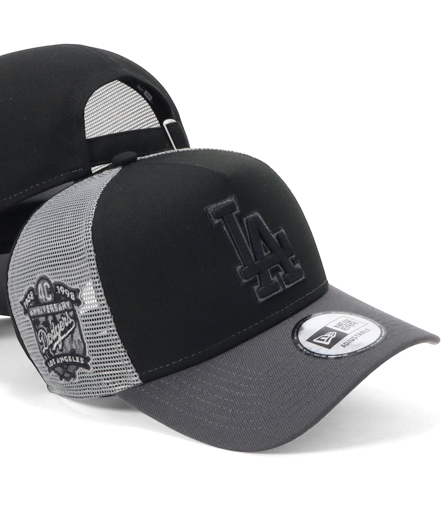 NEW ERA ニューエラメッシュキャップ 9FORTY-A サイドパッチMLB ONSPOTZ別注 オンスポッツ 帽子 キャップ ブラック【送料無料】