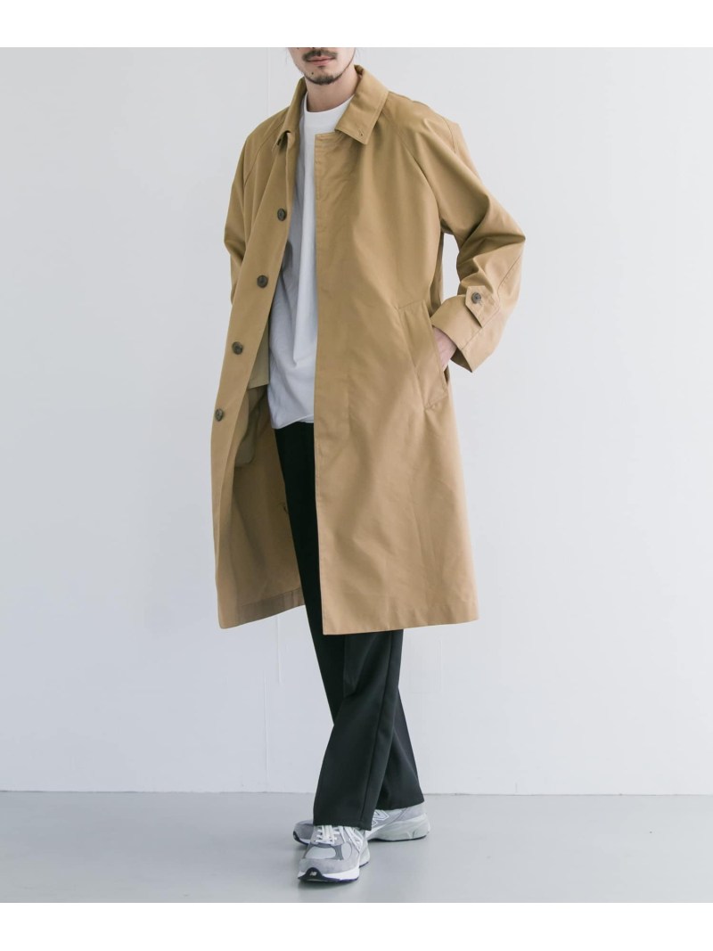 Bal Collar Coat C5O-4-UF04: Beige