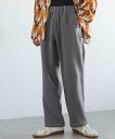 【SALE/50%OFF】RAGEBLUE ステッチ/ワイドルーズテーパードイージーパンツ【セットアップ可】 レイジブルー トップス その他のトップス ブラック...