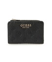 GUESS GUESS/(W)PHOEBE Zip Around Card Case ゲス 財布・ポーチ・ケース 名刺入れ・カードケース ブラック【送料無料】