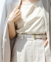 NOBLE BY MALENE BIRGER/バイマレーネビルガー ベルト(ホワイト) ノーブル ファッション雑貨 ベルト ホワイト【送料無料】