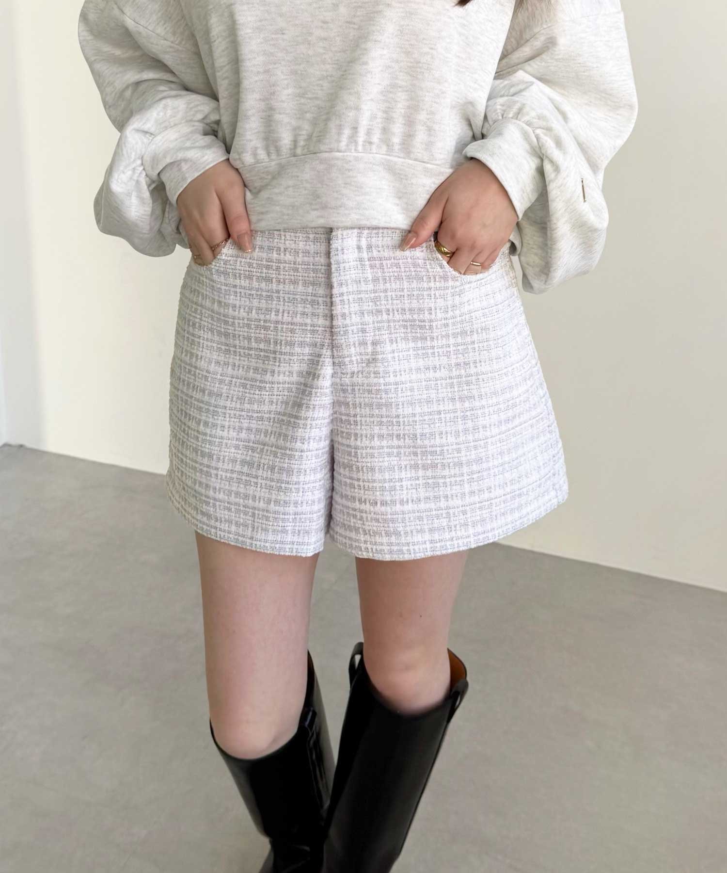 【SALE／10%OFF】GeeRA 【YOUING.】ツイードショートパンツ ジーラ パンツ その他...