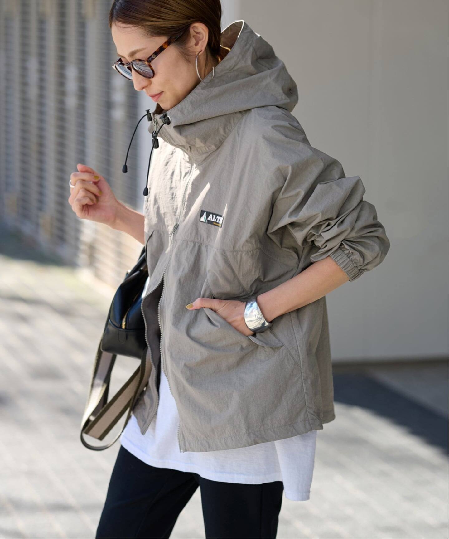 FRAMeWORK ≪追加≫ALTUS/アルタス 別注W ZIPマウンテンパーカー フレームワーク ジャケット・アウター マウンテンパーカー ブラック ブラウン【送料無料】のサムネイル