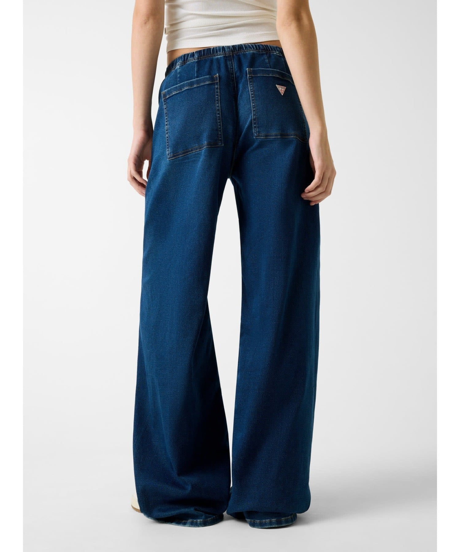GUESS JEANS デニムパンツ レディース (W)LR Twisted Jogger ゲス パンツ ジーンズ・デニムパンツ ブルー