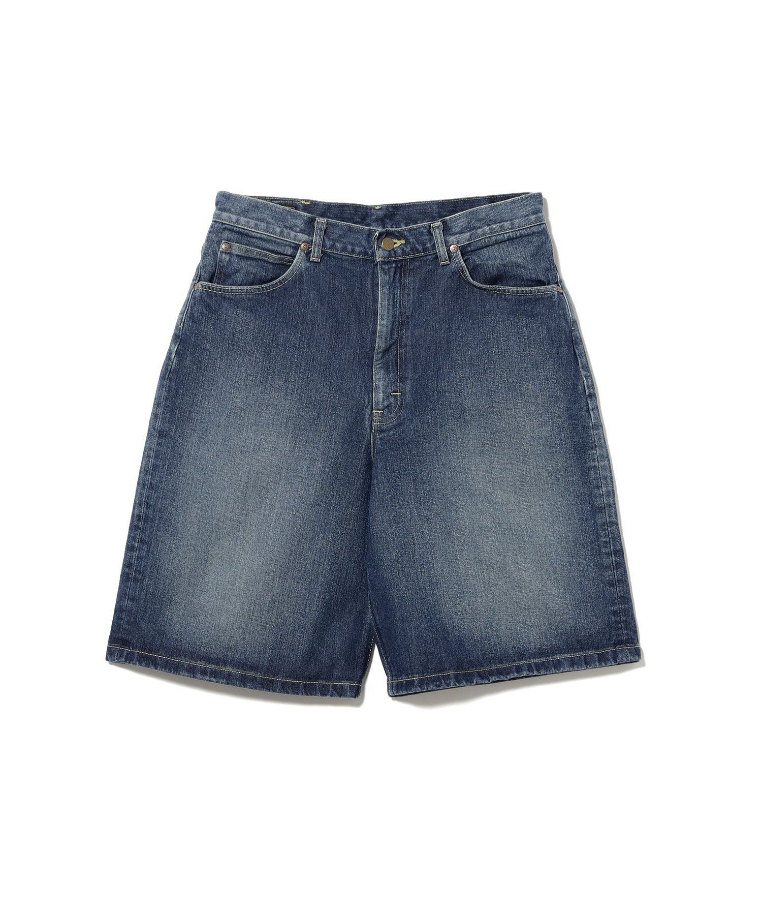 BEAMS LEE / WIDE DENIM SHORTS ビームス メン パンツ その他のパンツ グレー【送料無料】