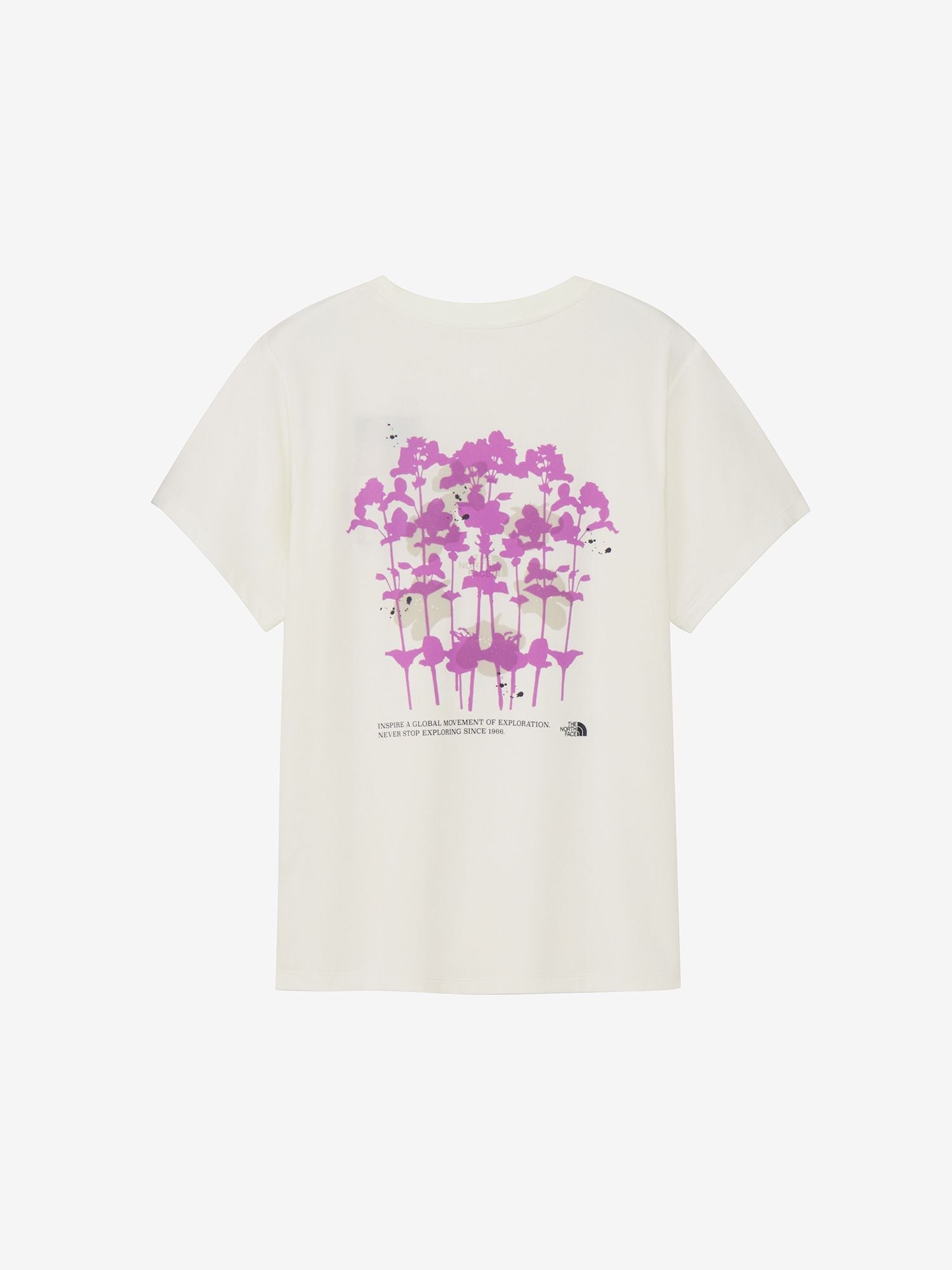 【公式】ショートスリーブフラワーグラフィックティー(レディース) ザ・ノース・フェイス トップス カットソー・Tシャツ ブラック ホワイト