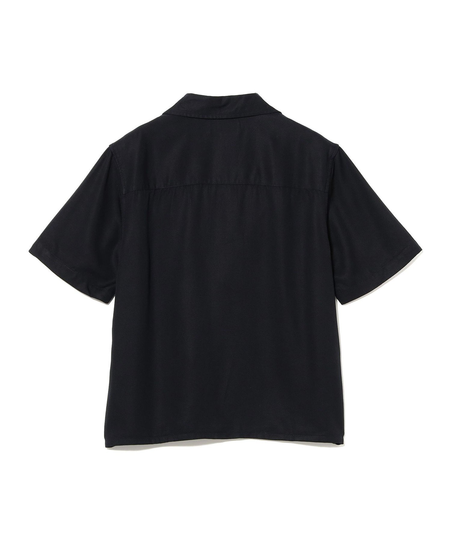 International Gallery BEAMS WAX LONDON / DRAPE オープンカラー シャツ ビームス メン トップス シャツ・ブラウス ブラウン ブラック【送料無料】