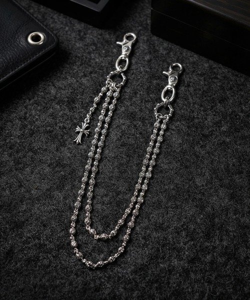 GA Cross Ball Wallet Chain ジャックローズ アクセサリー・腕時計 その他のアクセサリー・腕時計 シルバー