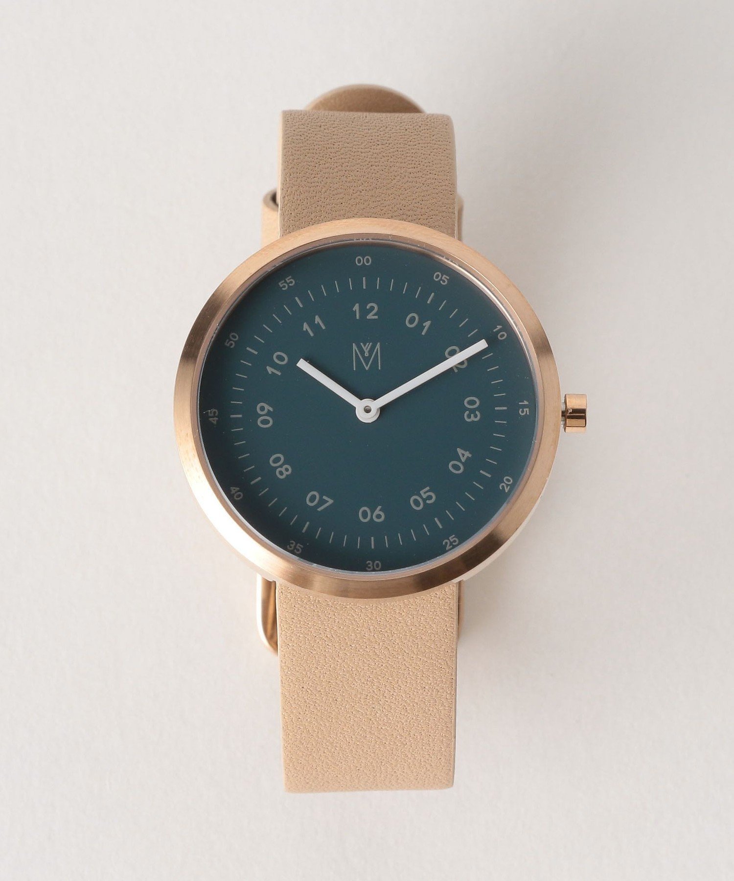 BEAUTY & YOUTH UNITED ARROWS ＜MAVENWATCHES＞ARTISANSERIESレザー34mmフェイスウォッチ ビューティ＆ユース ユナイテッドアローズ ファッショングッズ 腕時計 ベージュ ホワイト ブラック【送料無料】