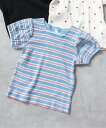 【SALE/10%OFF】apres les cours WEB限定 スクエアネックパフスリーブTシャツ エフオーオンラインストア トップス カットソー・Tシャ...