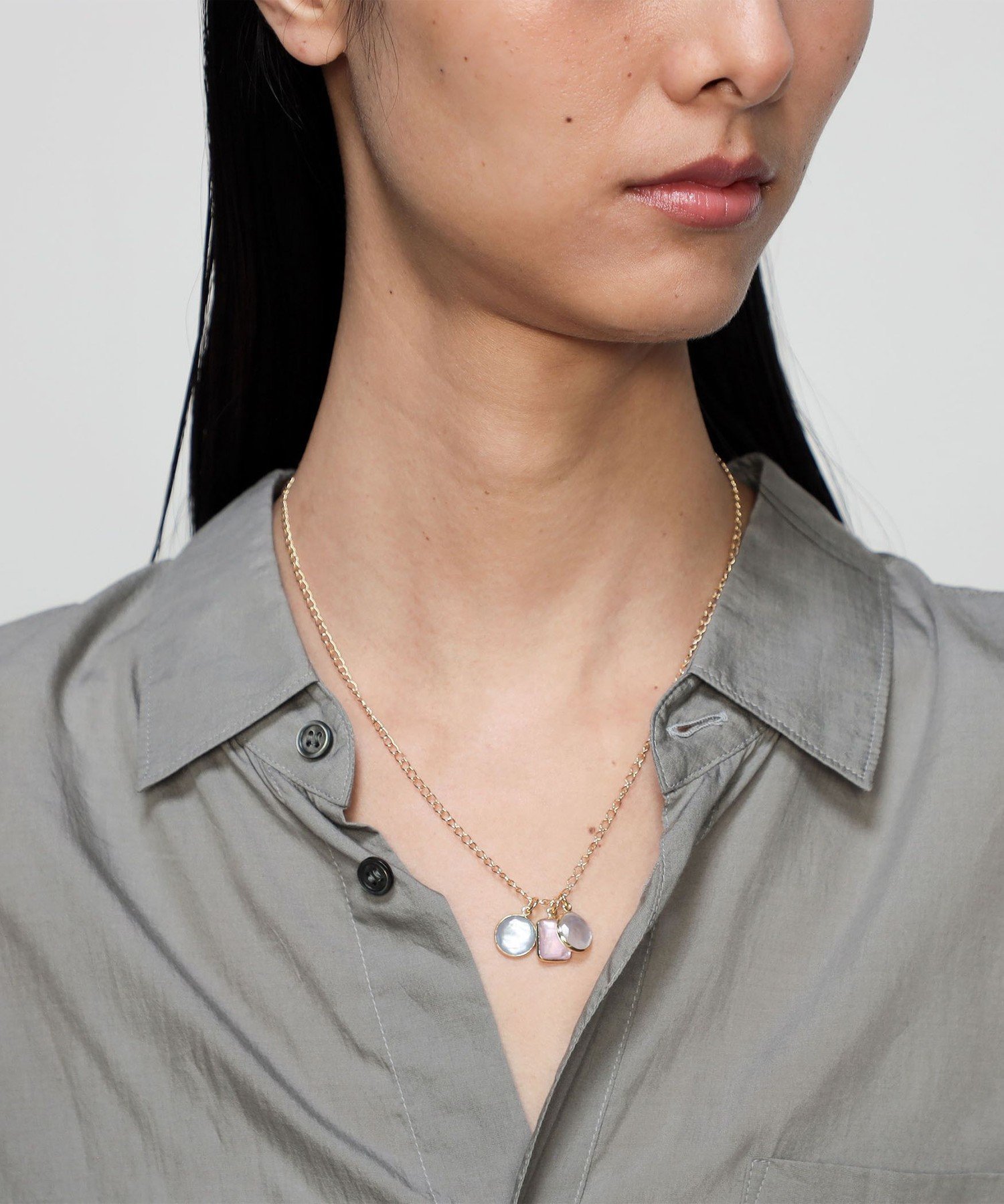 TOMORROWLAND GOODS MARCIA MORAN Triple Necklace トゥモローランド アクセサリー・腕時計 ネックレス ゴールド【送料無料】