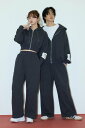 【SALE/50%OFF】rienda 【WEB限定】Rパッチ付きユニセックススウェットパンツ リエンダ パンツ その他のパンツ グレー ベージュ ブラック【送料無料】
