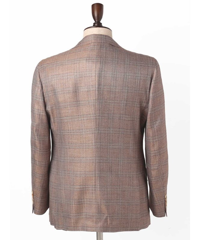 【SALE／30%OFF】Aquascutum MEN Honey Stone Check Jacket アクアスキュータム ジャケット・アウター テーラードジャケット・ブレザー ベージュ【送料無料】