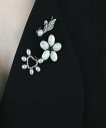 IRIS47 IRIS 47/Evelyn brooch フォブ アクセサリー・腕時計 ブローチ・コサージュ・バッジ シルバー【送料無料】
