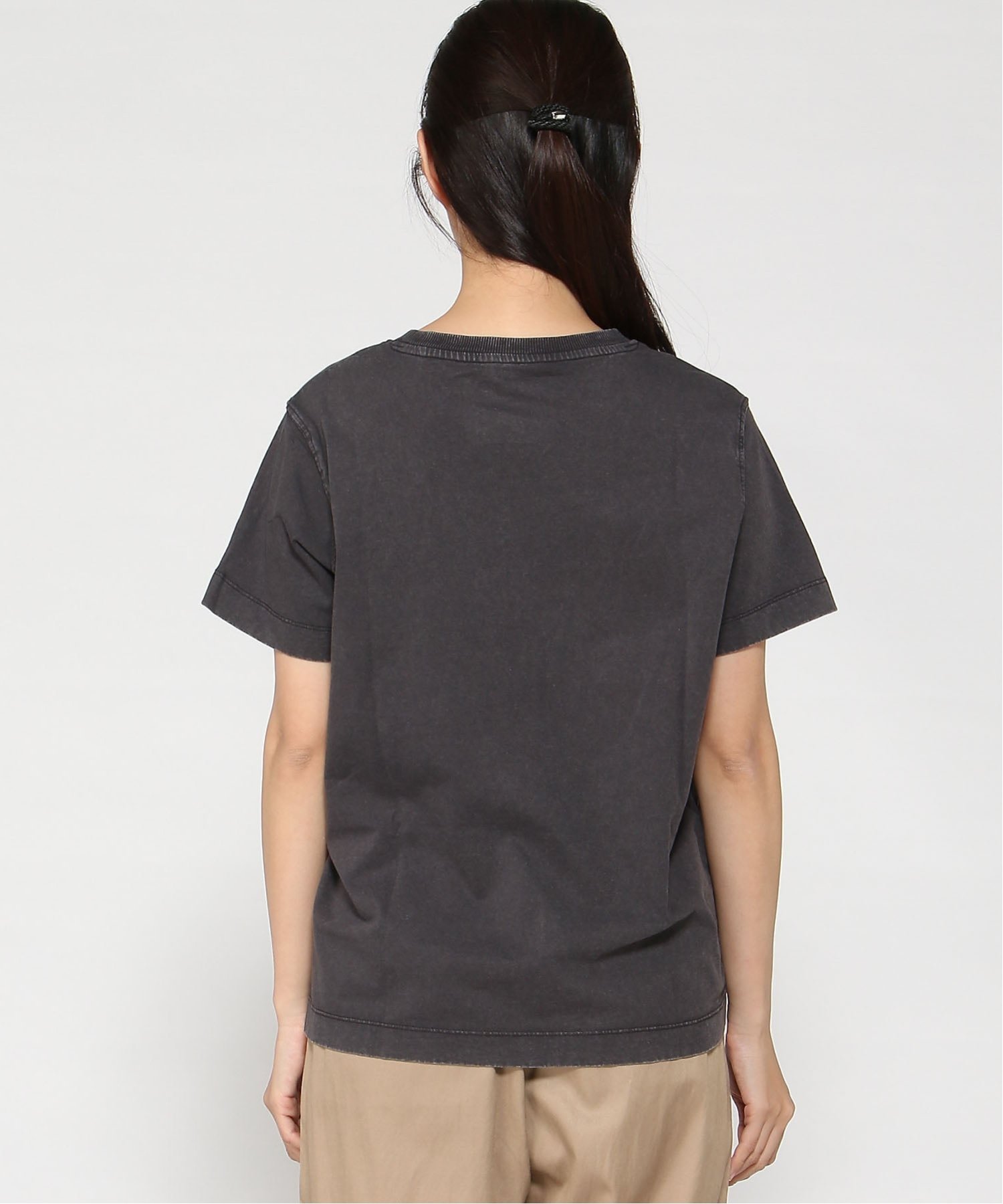 GUESS Tシャツ (W)GUESS Bear Tee ゲス トップス カットソー・Tシャツ ブラック