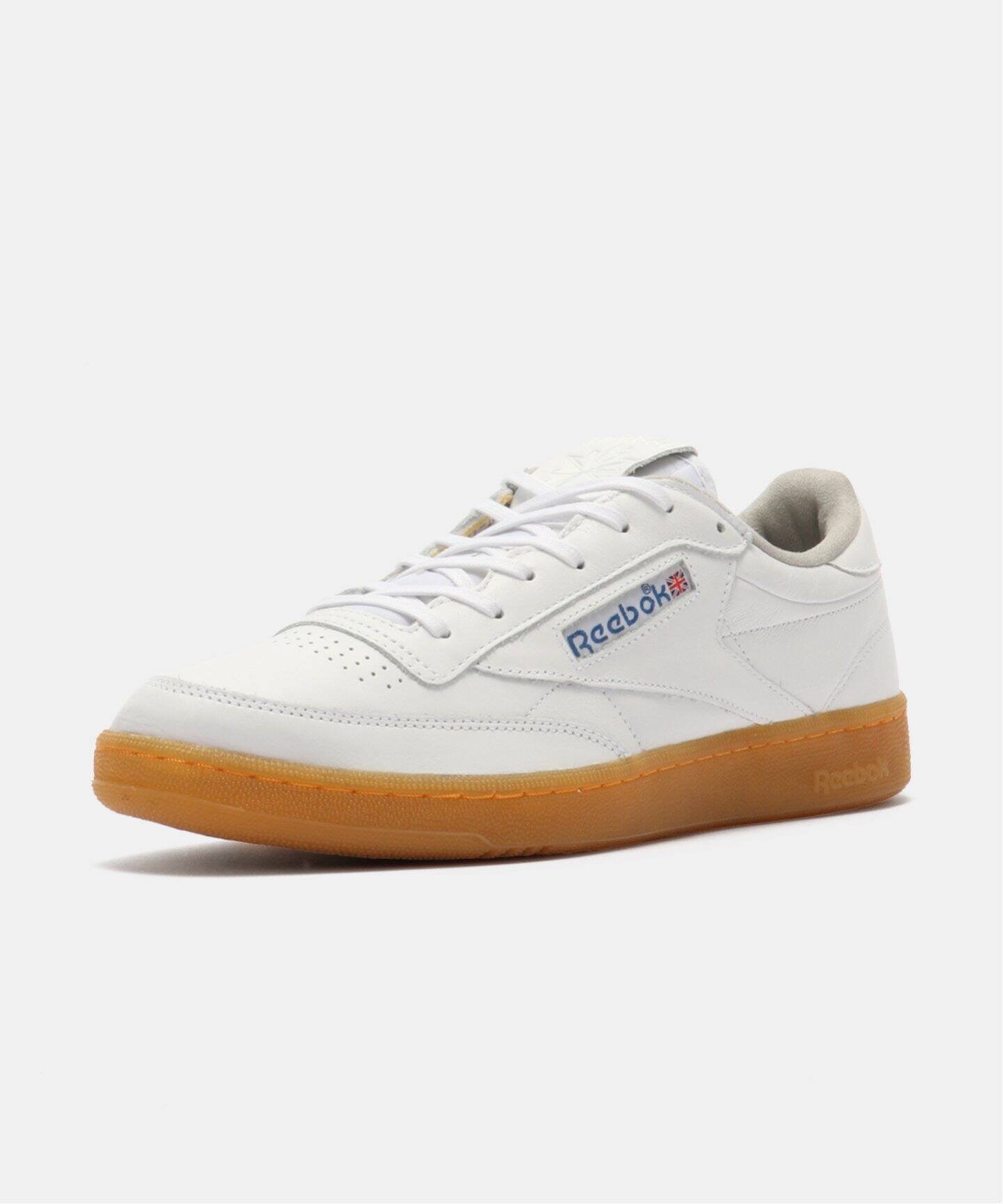 【SALE／20%OFF】HERRINGBONE Reebok CLUB C 85 VINTAGE 100209030 ヘリンボーン シューズ・靴 スニーカー ホワイト【送料無料】