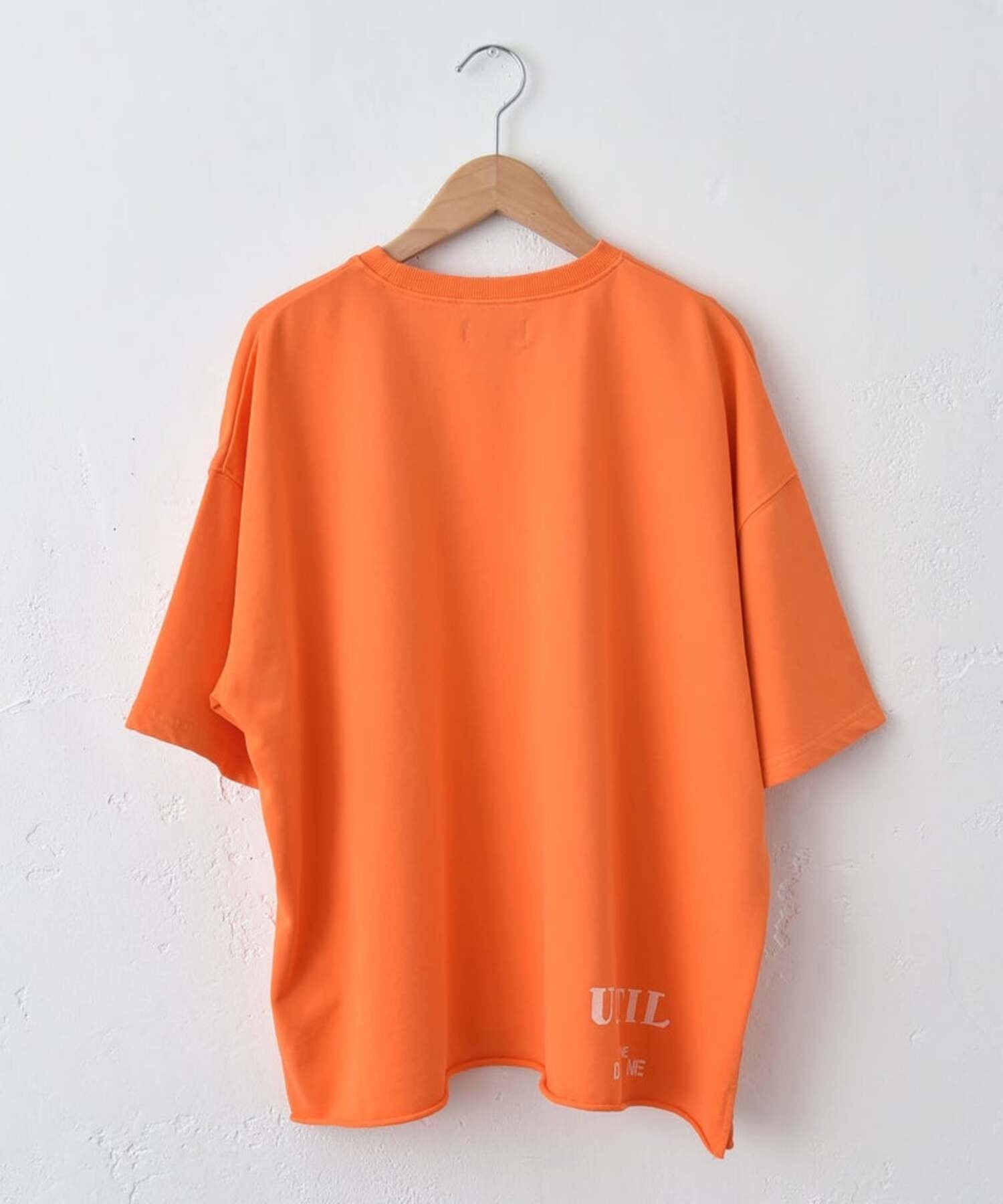 in the Market IN THE MARKET｜ロゴ入りピグメントカットソー [[C-2541]][C] ハグハグ トップス カットソー・Tシャツ イエロー ホワイト