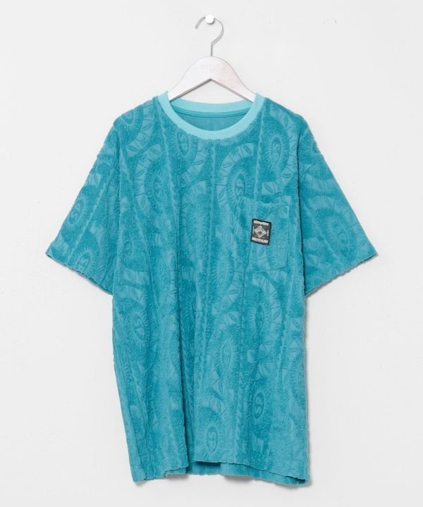 Kahiko 【カヒコ】ヒオラニメンズTシャツ【SURF&Palms】 アミナコレクション トップス カットソー・Tシャツ カーキグリーン ブラック ブルー ホワイト
