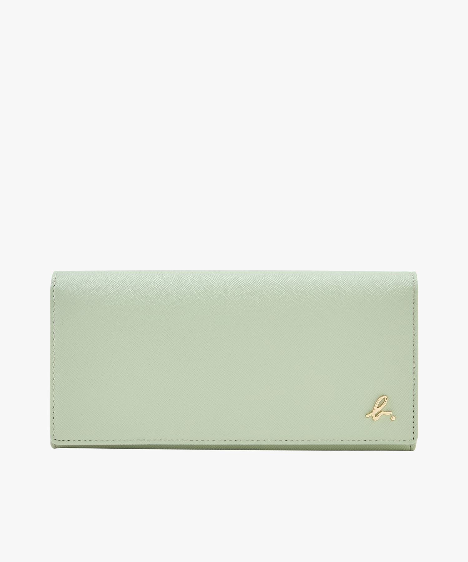 agnes b. VOYAGE レザー ロングウォレット "Petit b." EW13B-04 アニエスベー 財布・ポーチ・ケース 財布 ブルー【送料無料】