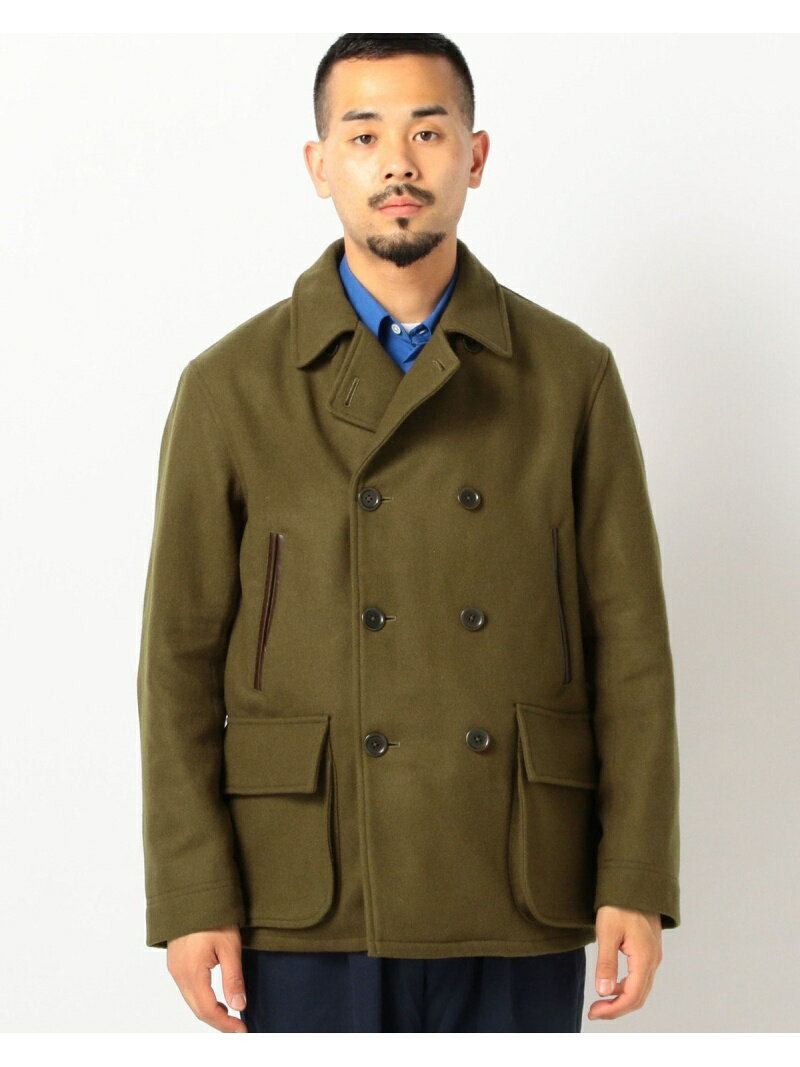 Beams Plus x Tube Melton Peacoat 11-19-0519-063
