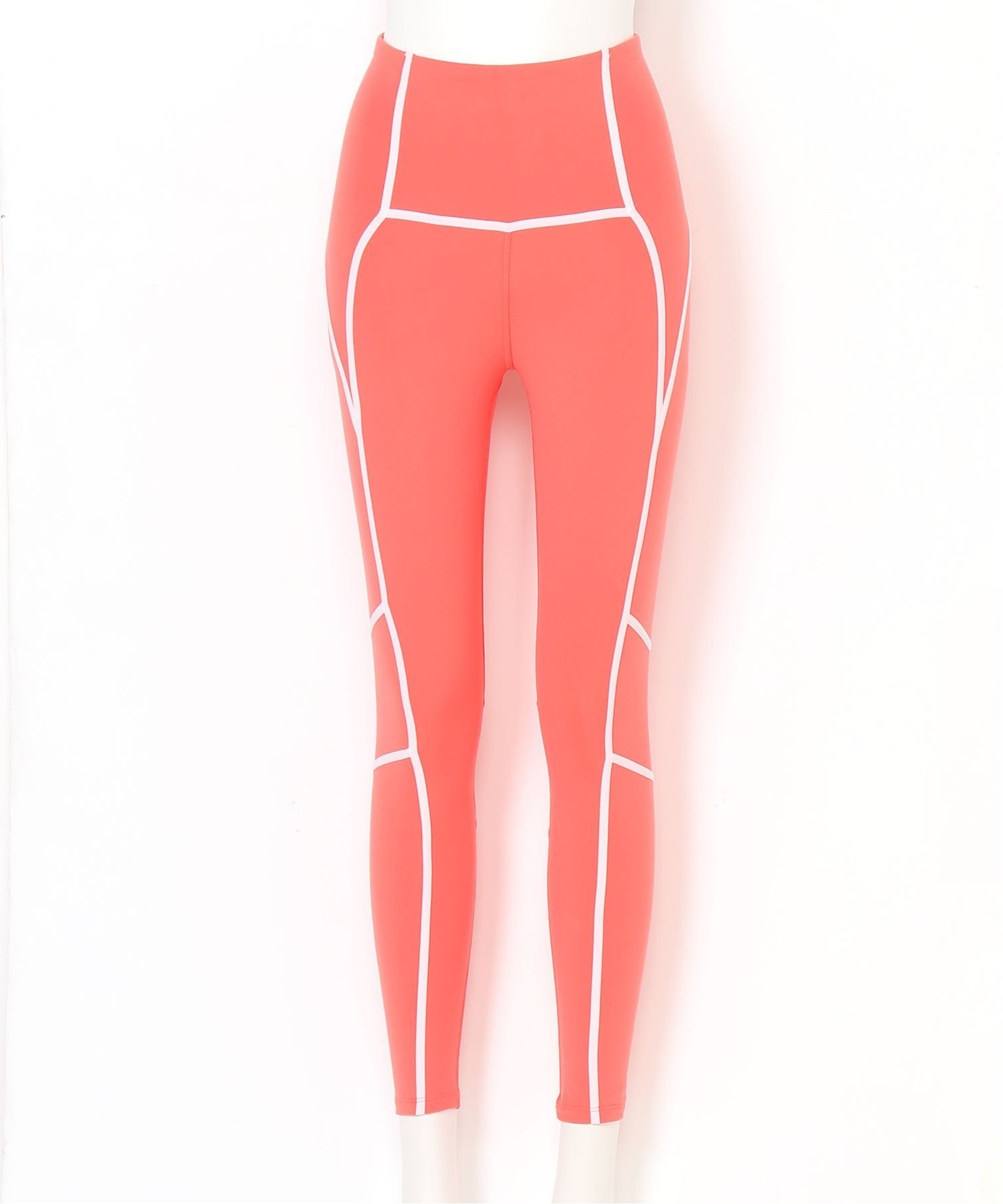 Reebok Lux ハイライズウエスト カラーブロック タイツ / Lux High-Waisted Colorblock Tights / ヨガウェア / リーボック（レディース） リーボック パンツ/ジーンズ レギンスパンツ オレンジ グリーン パープル ピンク【送料無料】