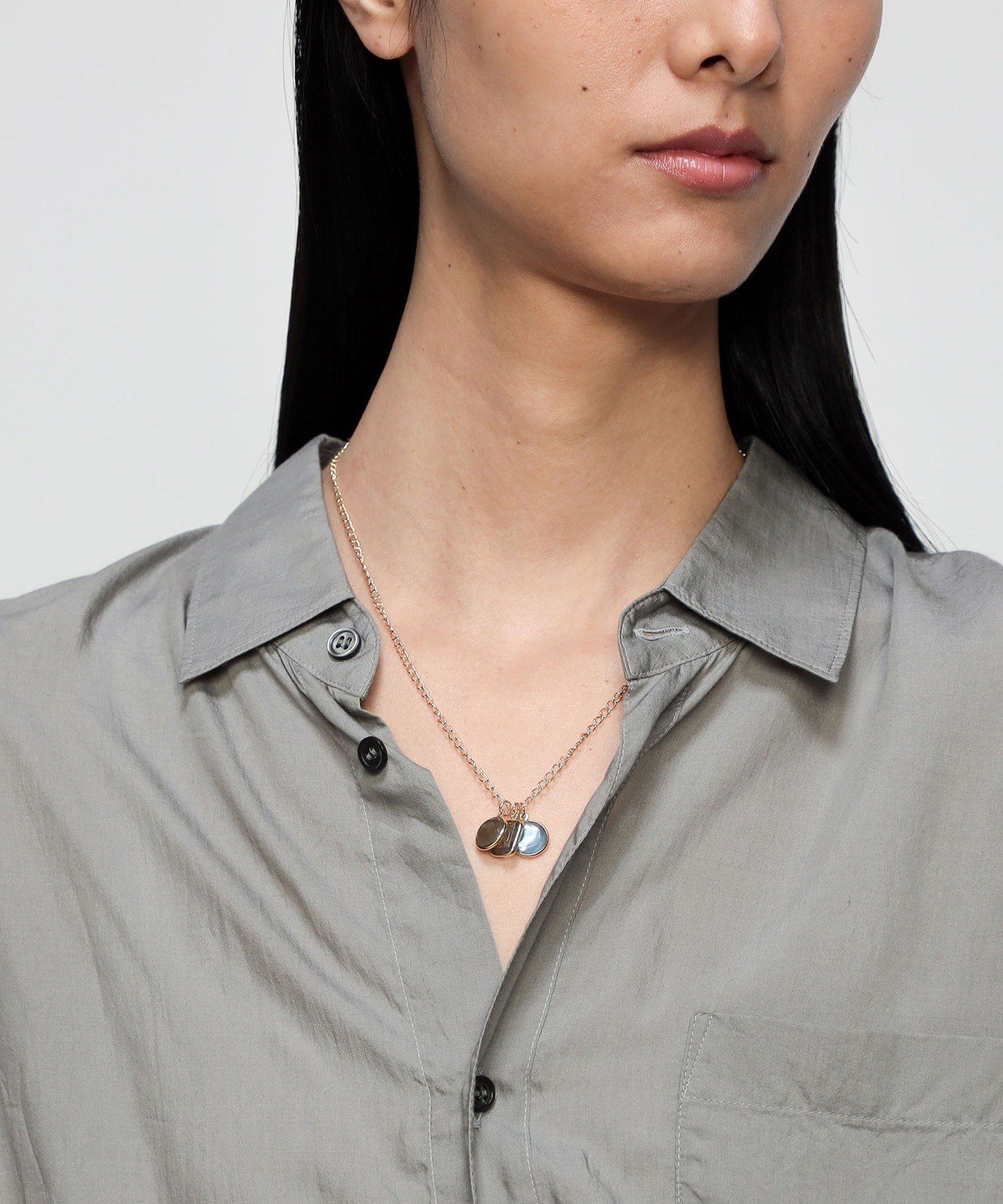 TOMORROWLAND GOODS MARCIA MORAN Triple Necklace トゥモローランド アクセサリー・腕時計 ネックレス ゴールド【送料無料】