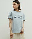 Soffitto Soffitto*Braille Neueコラボレーション点字Tシャツ ソフィット トップス カットソー・Tシャツ ブルー ホワイト グレー【送料無料】(4)