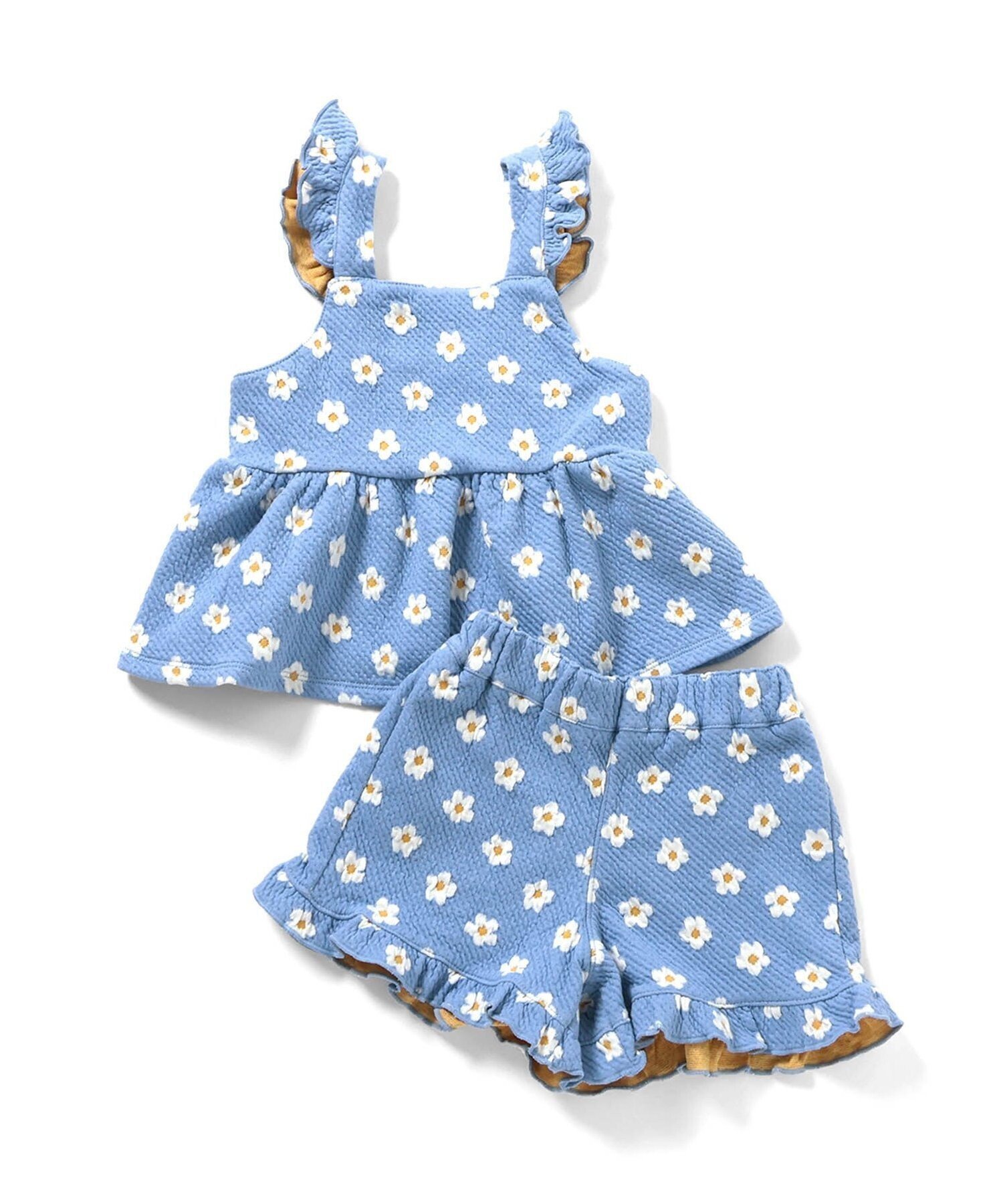 【SALE／50%OFF】apres les cours ハート・フラワージャガードビスチェ&フリルショ...
