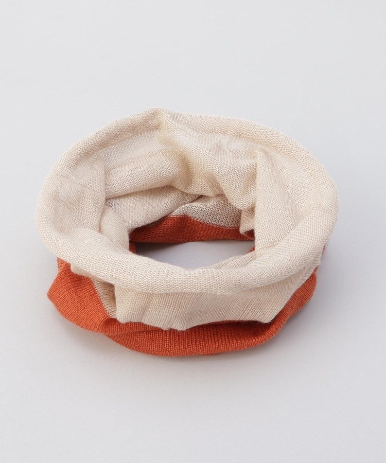 楽天Rakuten Fashion212 KITCHEN STORE 極暖シルク ネックウォーマー20 朱色*黄金 ＜絹屋＞ トゥーワントゥーキッチンストア ファッション雑貨 マフラー・ストール・ネックウォーマー【送料無料】