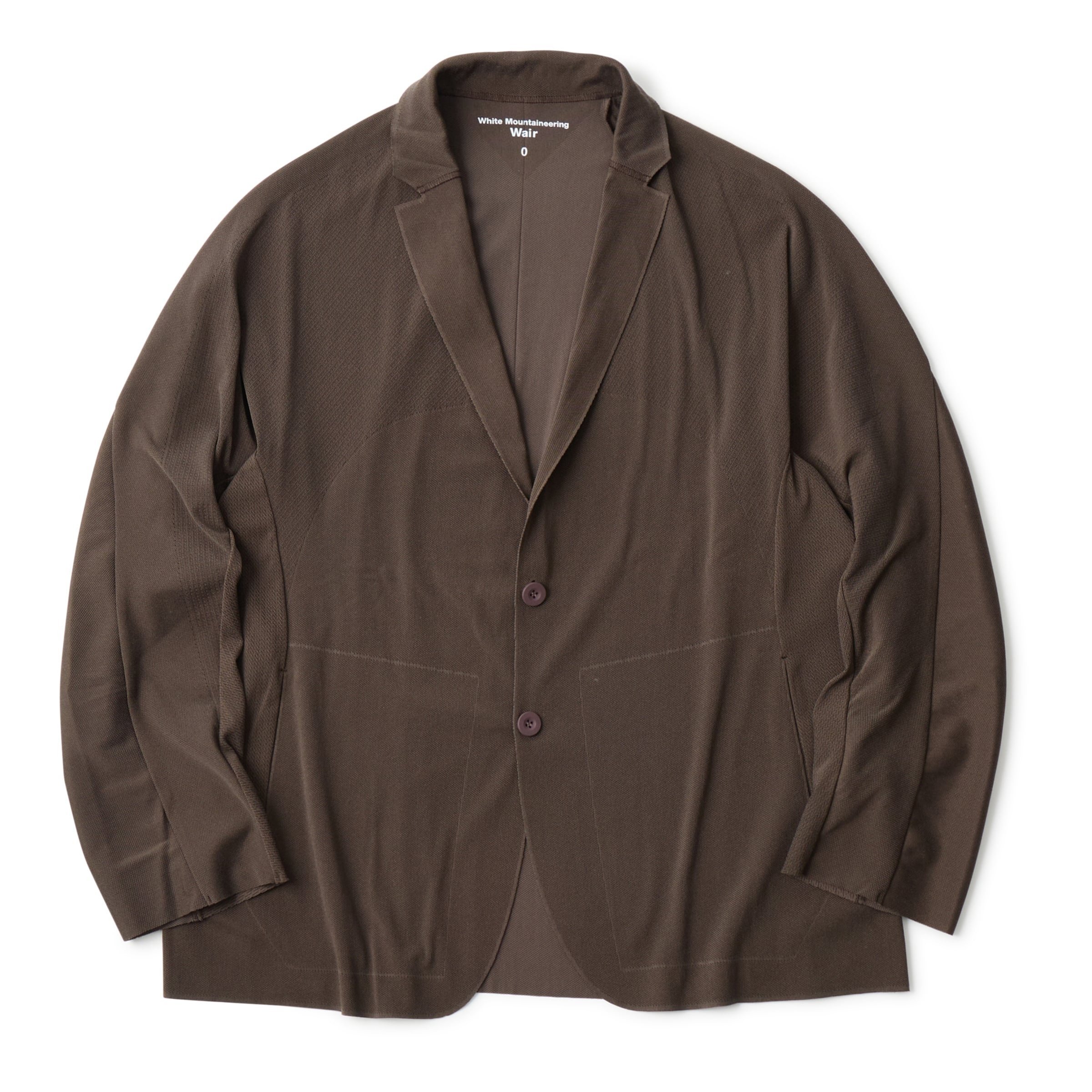 White Mountaineering/(M)Wair LAPEL JACKET ホワイトマウンテニアリング ジャケット・アウター テーラードジャケット・ブレザー グレー ベージュ ブラック ブラウン