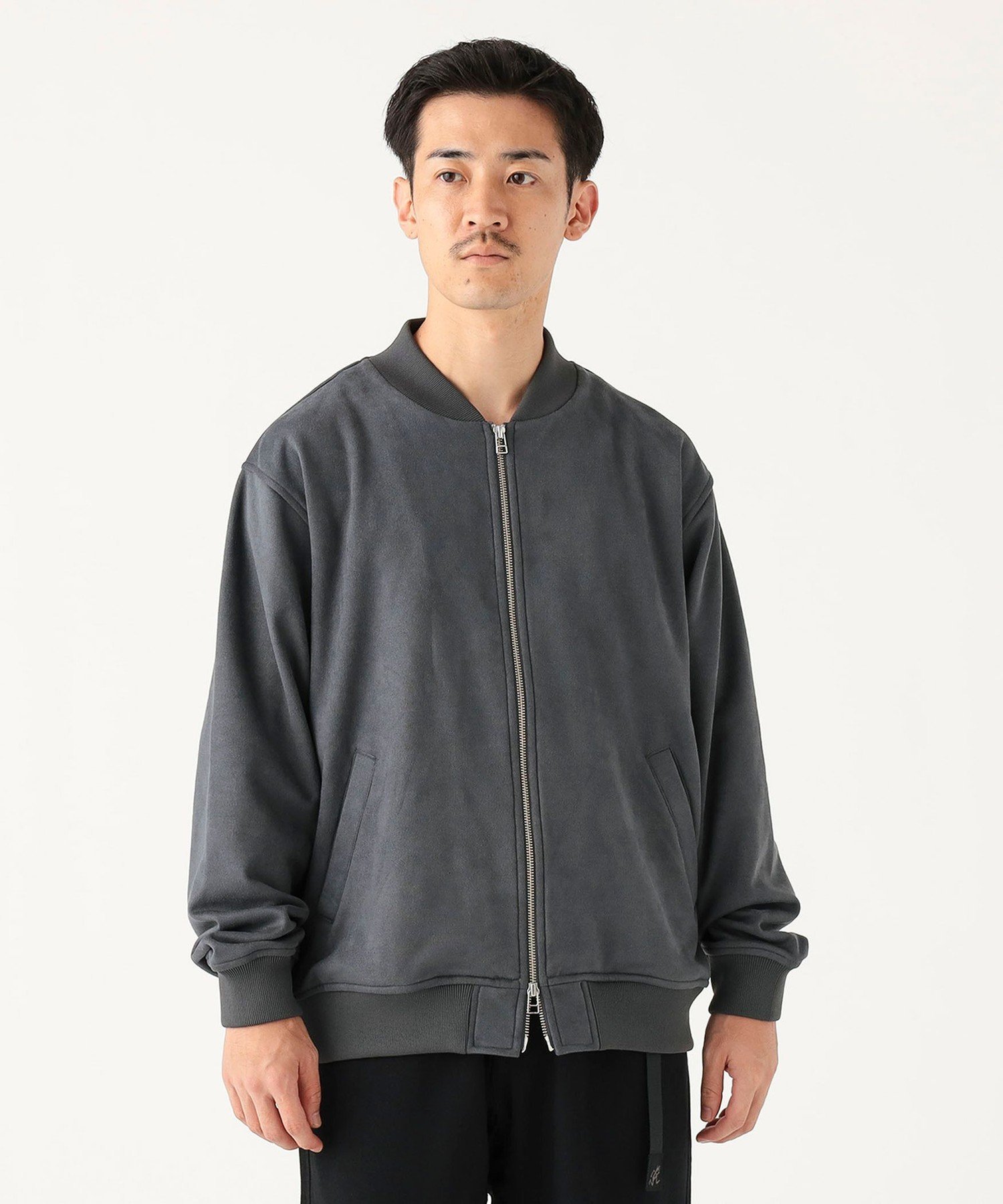 B:MING by BEAMS / ノーカラー ジップ キルトブルゾン L 豊富な，限定