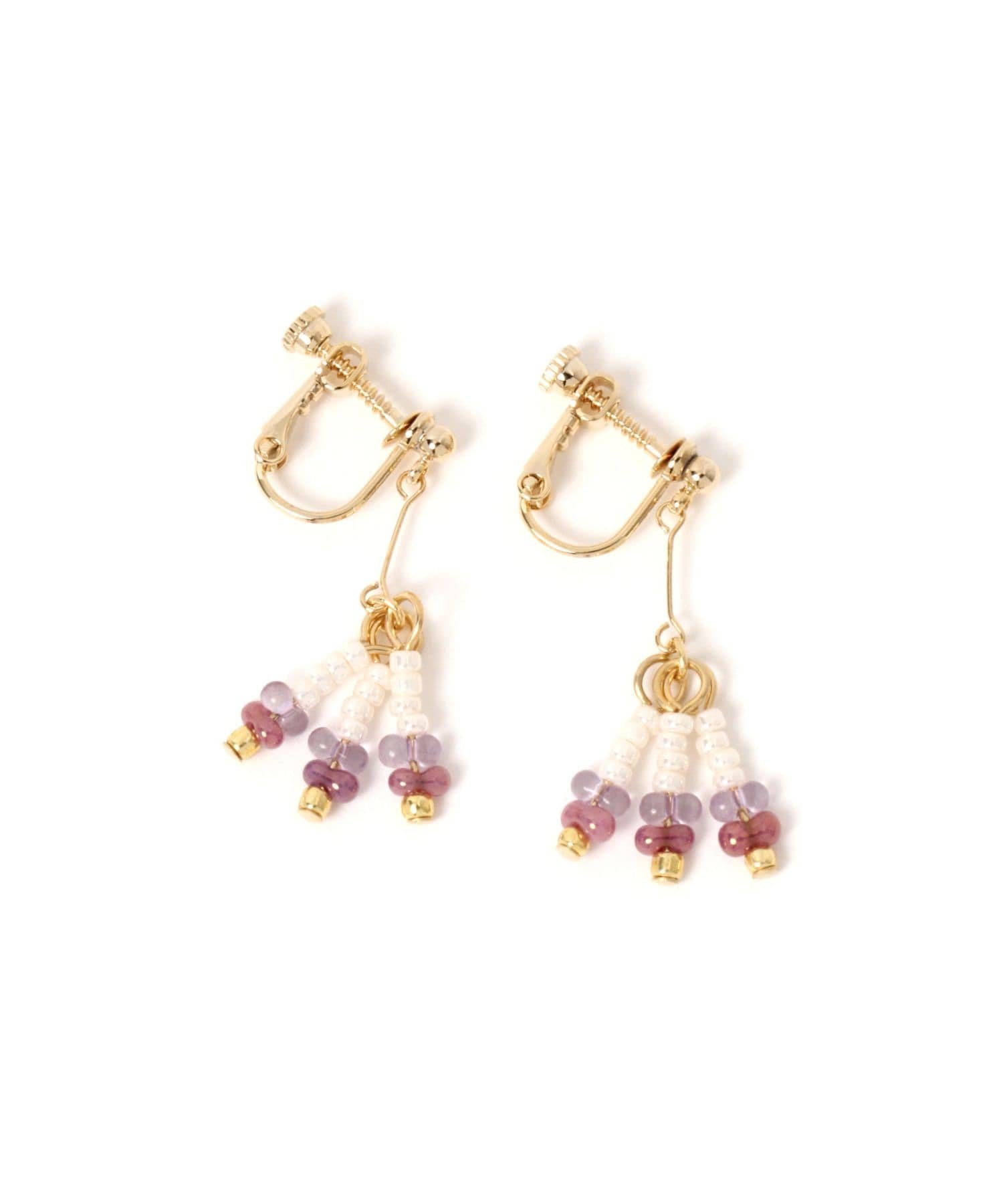 GLOBAL WORK MADE IN JAPAN/垂れビーズイヤリング/一部店舗限定/899423 グローバルワーク アクセサリー・腕時計 イヤリング・イヤーカフ ブルー グリーン stylife-15728123 Rakuten Fashion サンプル画像2