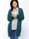 【SALE／70%OFF】BENETTON (UNITED COLORS OF BENETTON.) (W)モヘア混Vネックロング丈ニットカーディガン ベネトン(ユナイテッド カラーズ オブ ベネトン) トップス カーディガン グリーン グレー ネイビー パープル ブラック ブルー ベージュ