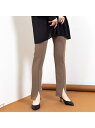 【SALE/55%OFF】Rouge vif la cle フロントスリットウエストゴムパンツ ルージュ・ヴィフ ラクレ パンツ その他のパンツ ブラック ブラ...