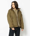 アヴィレックス ブルゾン メンズ 【SALE／50%OFF】AVIREX 《AVI-TEX》パディング ジャケット/PCU PADDING JACKET アヴィレックス ジャケット・アウター ブルゾン・ジャンパー グリーン ブラック【送料無料】