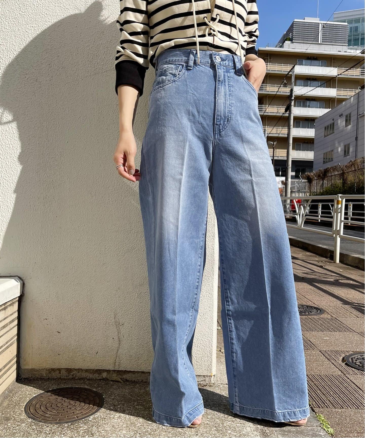 Spick & Span ≪一部店舗+WEB限定≫【woadblue/ウォードブルー】 LIITHOCARPAS スピックアンドスパン パンツ ジーンズ・デニムパンツ【送料無料】のサムネイル