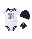 楽天Rakuten Fashion【SALE／20％OFF】NIKE ベビー（0-12M） セット商品 NIKE（ナイキ） BUCKET HAT & BODYSUIT 2PC SET ルーキーユーエスエー マタニティウェア・ベビー用品 ロンパース・カバーオール ホワイト