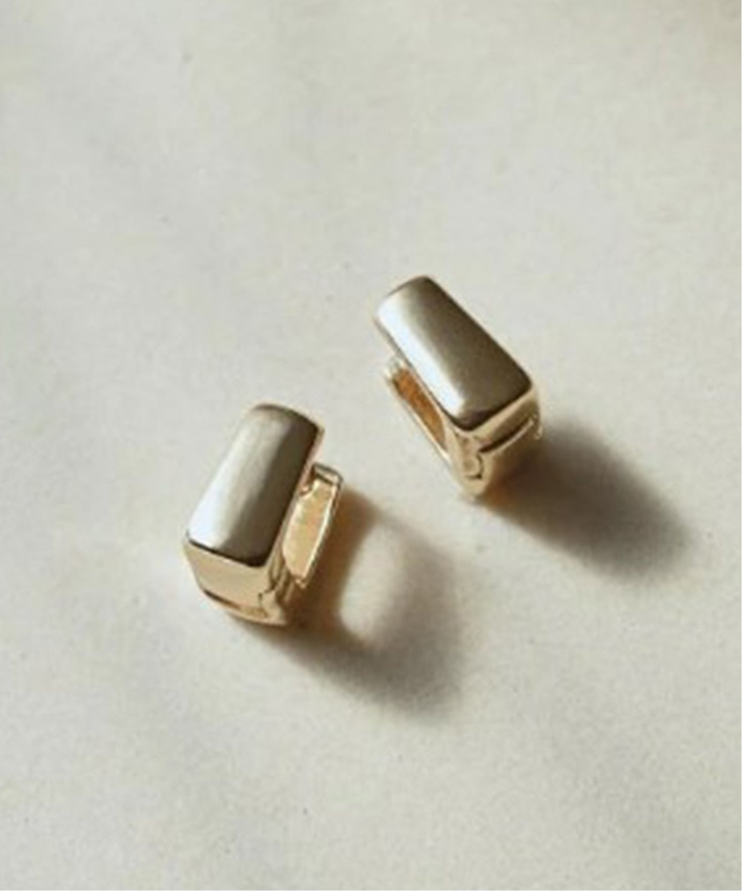 【SALE／1%OFF】GOLDY GOLDY/スクエア ミニマム ワンタッチ ピアス / 1211108 CS-2311 セットアップセブン アクセサリー・腕時計 ピアス ゴールド シルバー