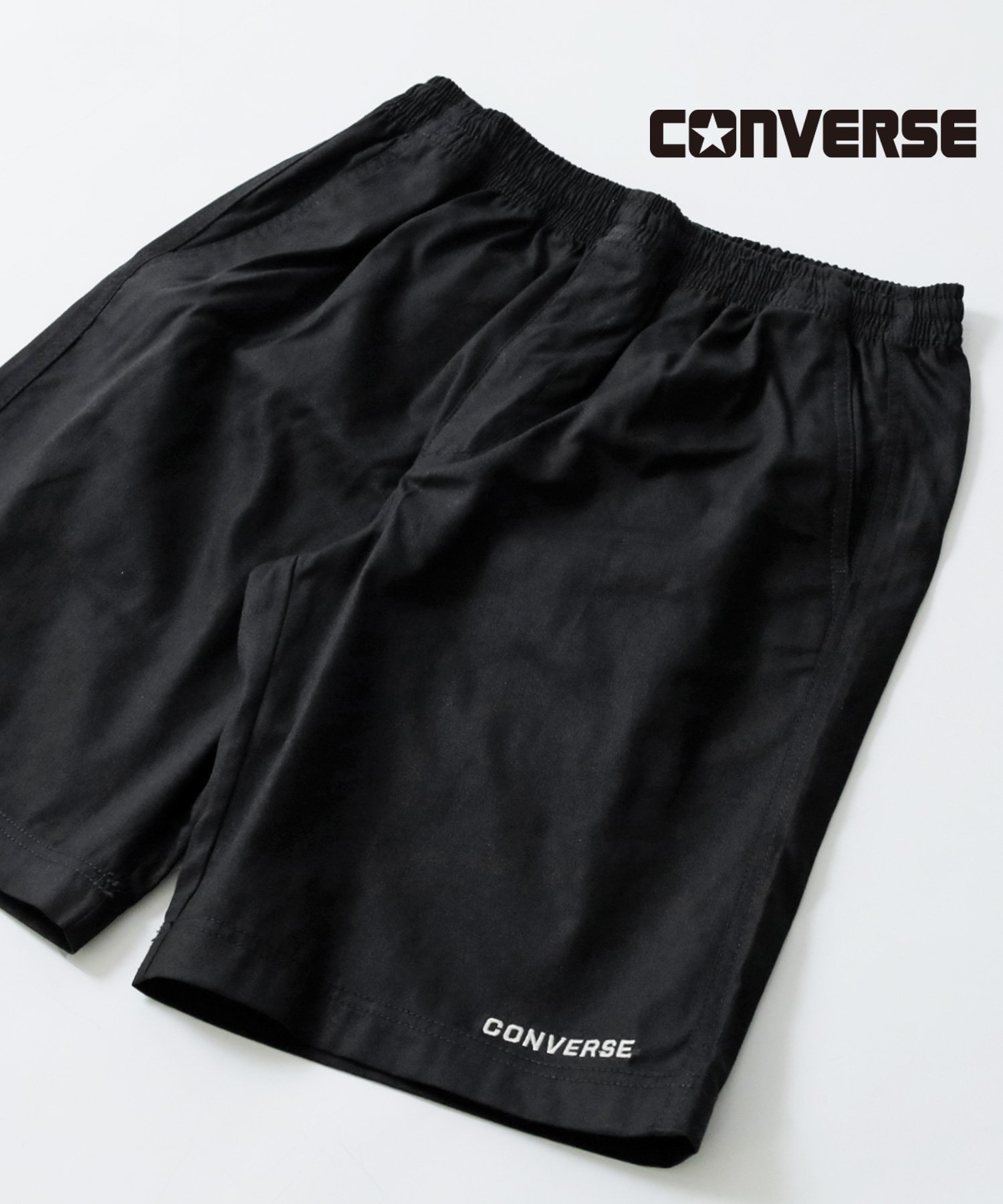 【SALE／45%OFF】CONVERSE CONVERSE コンバース ハーフパンツ メンズ ツイル ロゴ刺繍 ショートパンツ レディース ユニセックス イージーパンツ ショーツ マルカワ パンツ その他のパンツ ベージュ ホワイト グレー レッド ブルー カーキグリーン ブラック