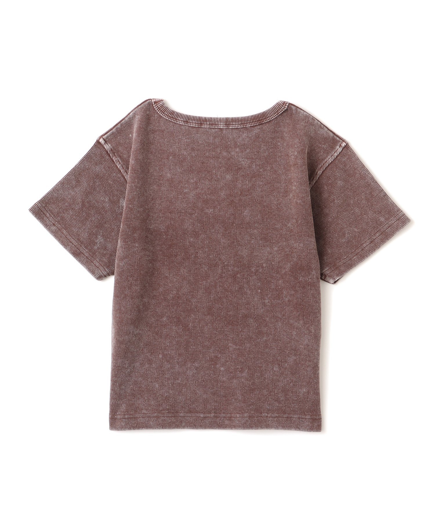 atmos pink atmos pink Pigment T-shirt BROWN アトモス トップス カットソー・Tシャツ ブラウン