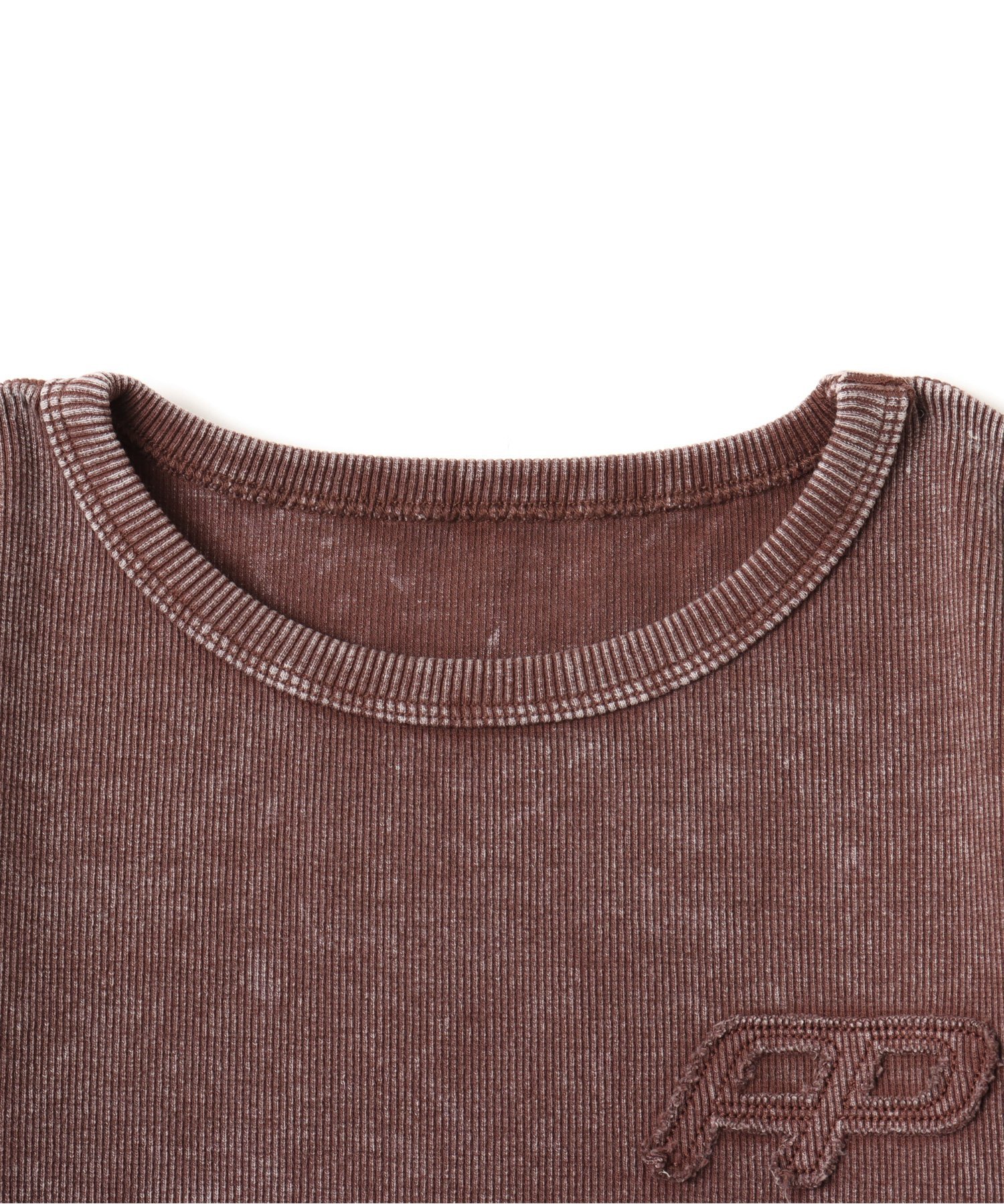 atmos pink atmos pink Pigment T-shirt BROWN アトモス トップス カットソー・Tシャツ ブラウン