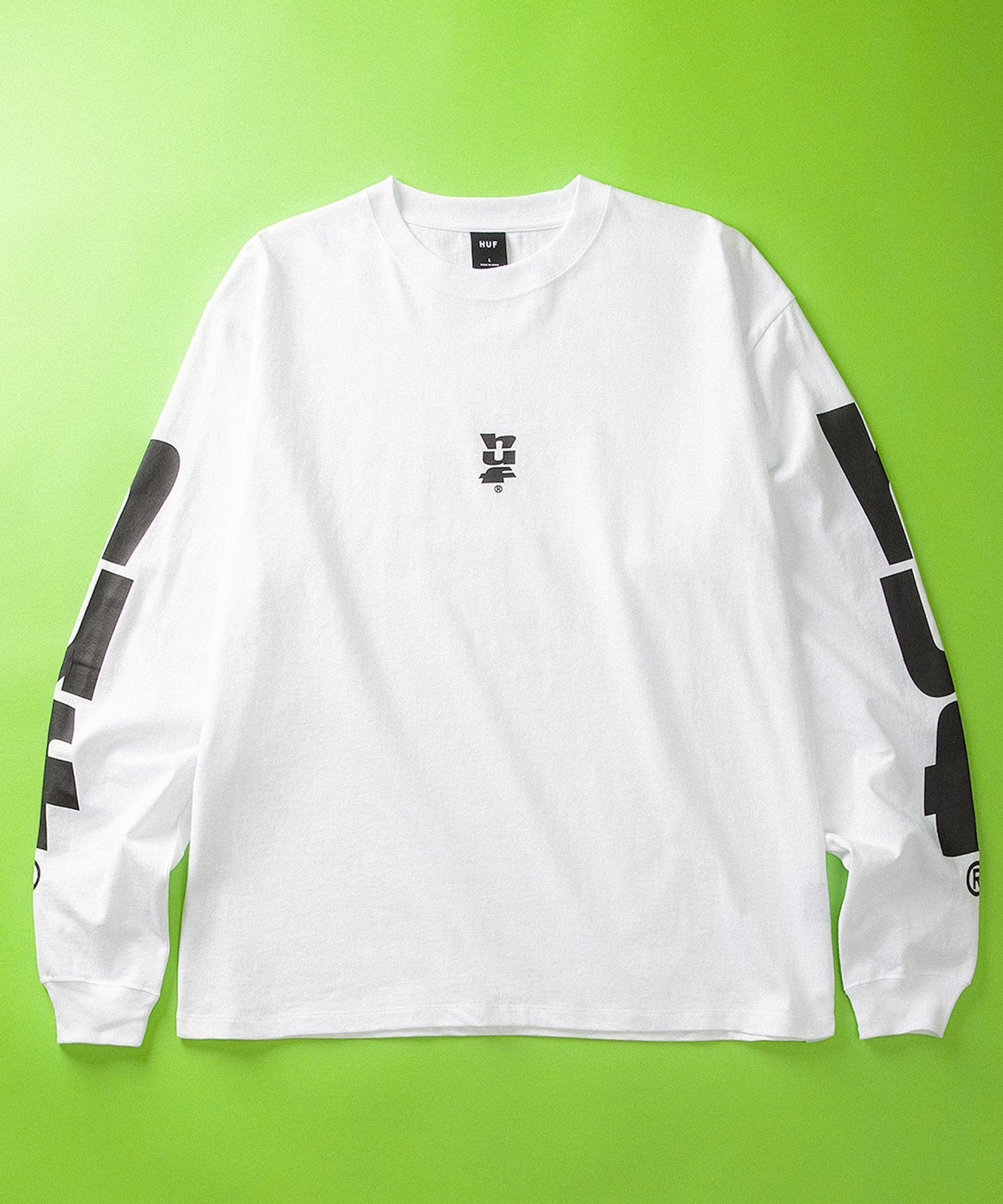 MEGABLAST LS TEE / HUF ハフ ロングスリーブTシャツ ハフ トップス カットソー・Tシャツ ブラック ネイビー ブラウン ホワイト
