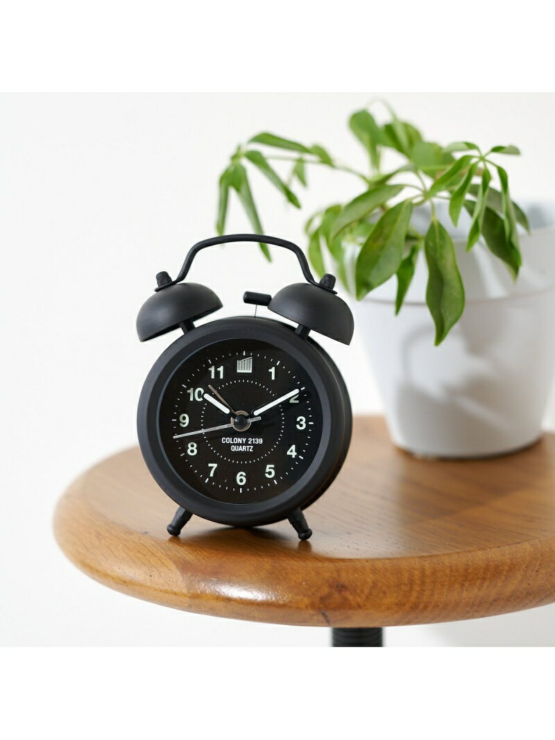 【SALE／70%OFF】COLONY 2139 ALARM CLOCK/目覚まし時計 コロニー トゥーワンスリーナイン インテリア・生活雑貨 時計 ブラック