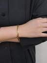 ieLS 「ieLS」サージカルステンレス チェーンブレスレット クークロワッサン アクセサリー・腕時計 ブレスレット・バングル ゴールド シルバー