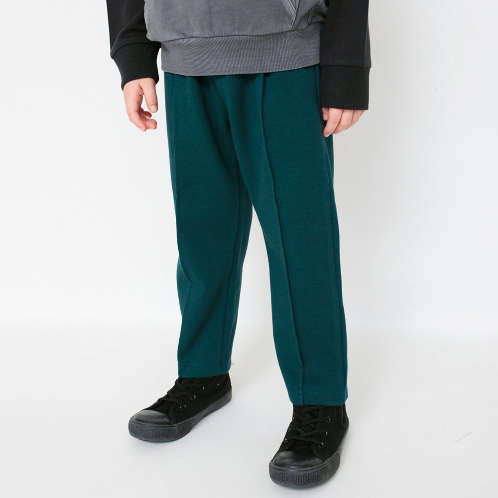 branshes 【ハニカムフェイス】ピンタックパンツ ブランシェス パンツ その他のパンツ ブラック グリーン