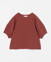 a day in the life ジャガード コクーンスリーブカットソー<A DAY IN THE LIFE> ユナイテッドアローズ アウトレット トップス カットソー・Tシャツ ブラック ホワイト オレンジ