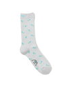 BEAMS BOY 【別注】ROSTER SOX / フラワー サーマル ソックス ビームス ウイメン 靴下・レッグウェア 靴下 シルバー ピンク