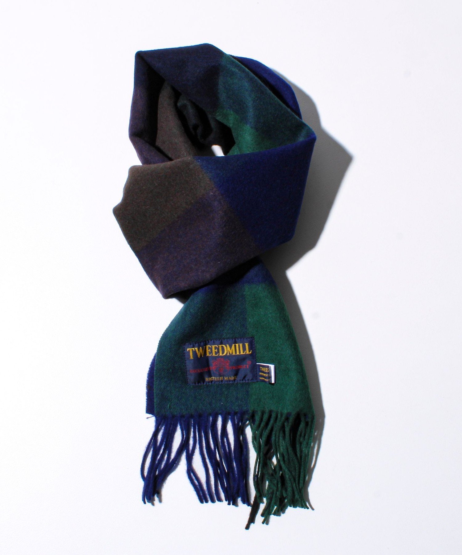 GLOSTER 【TWEED MILL/ツイードミル】ウールチェックストール25 フレディ アンド グロスター ファッシ..