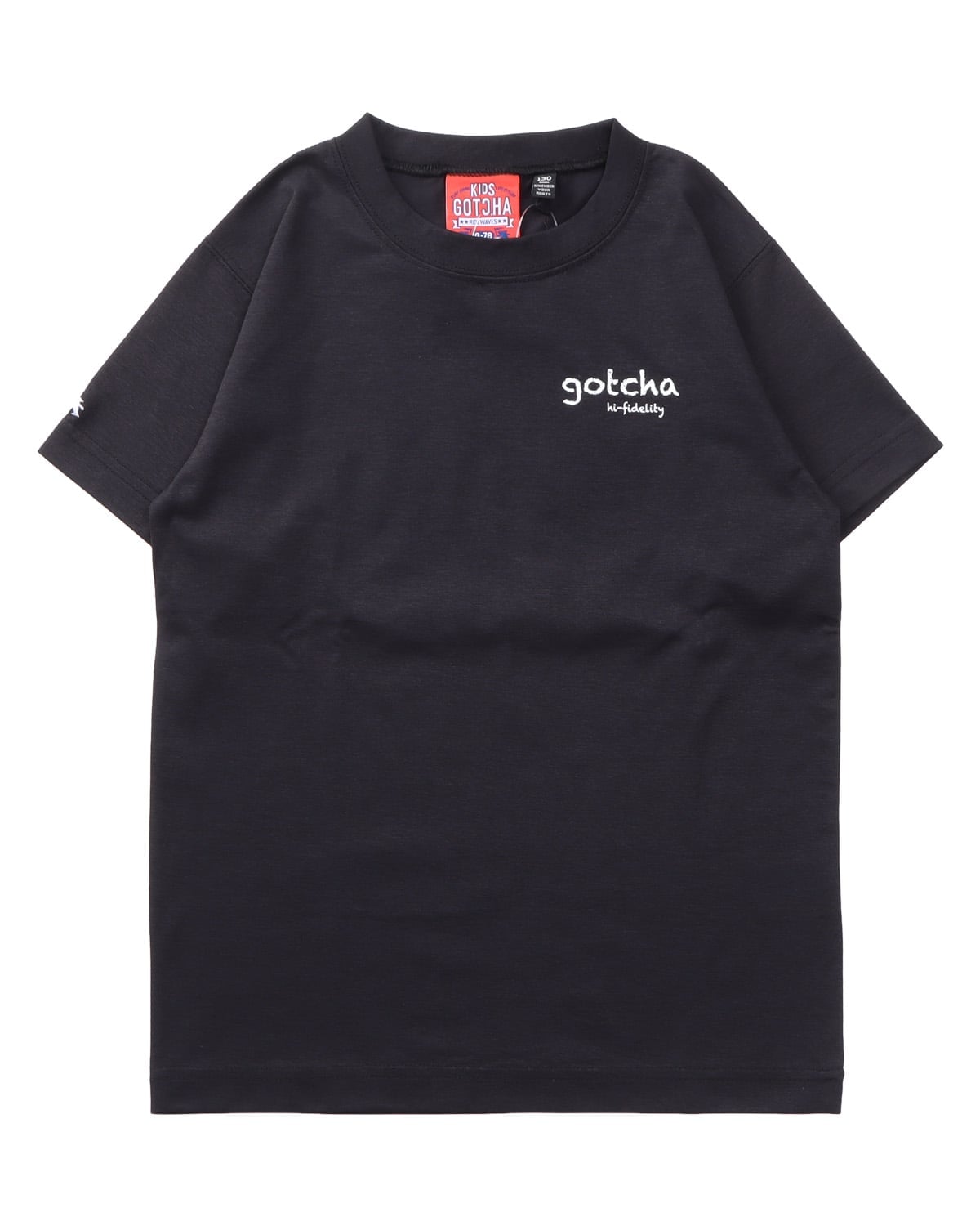 【GOTCHA ガッチャ】 KIDS ハイブリッド 多機能 フィッシュマンデート T ガッチャ トップス カットソー・Tシャツ ブラック